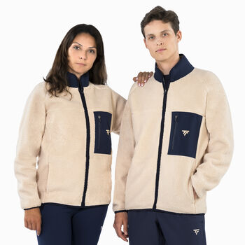 SHERPA FULL ZIP JACKET SAND UNISEX